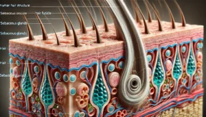 تمامی نکات درباره ساختار مو و اجزای آن