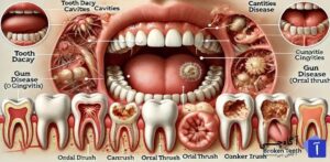 مشکلات و بیماری های دهان و دندان؛ عادت های غلطی که باعث تخریب دندان ها می‌شوند!