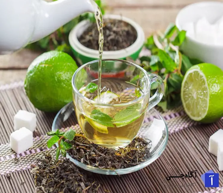 طرز تهیه چای سبز