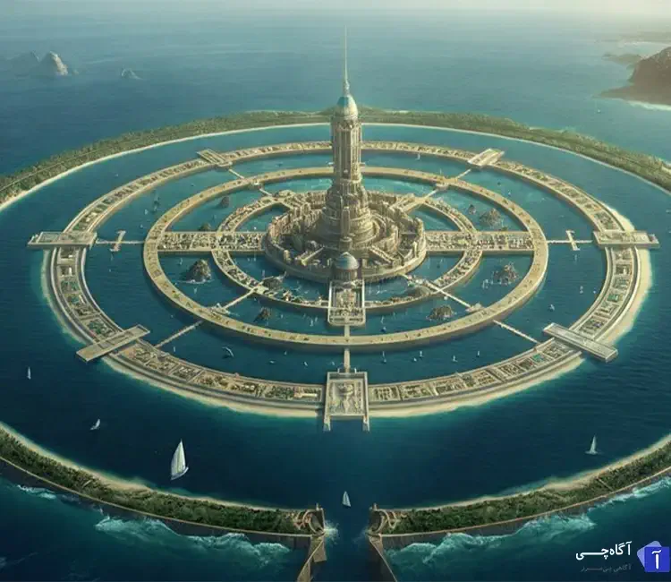 آتلانتیس یکی از بزرگ ترین و مشهورترین شهرهای گمشده تاریخ است.