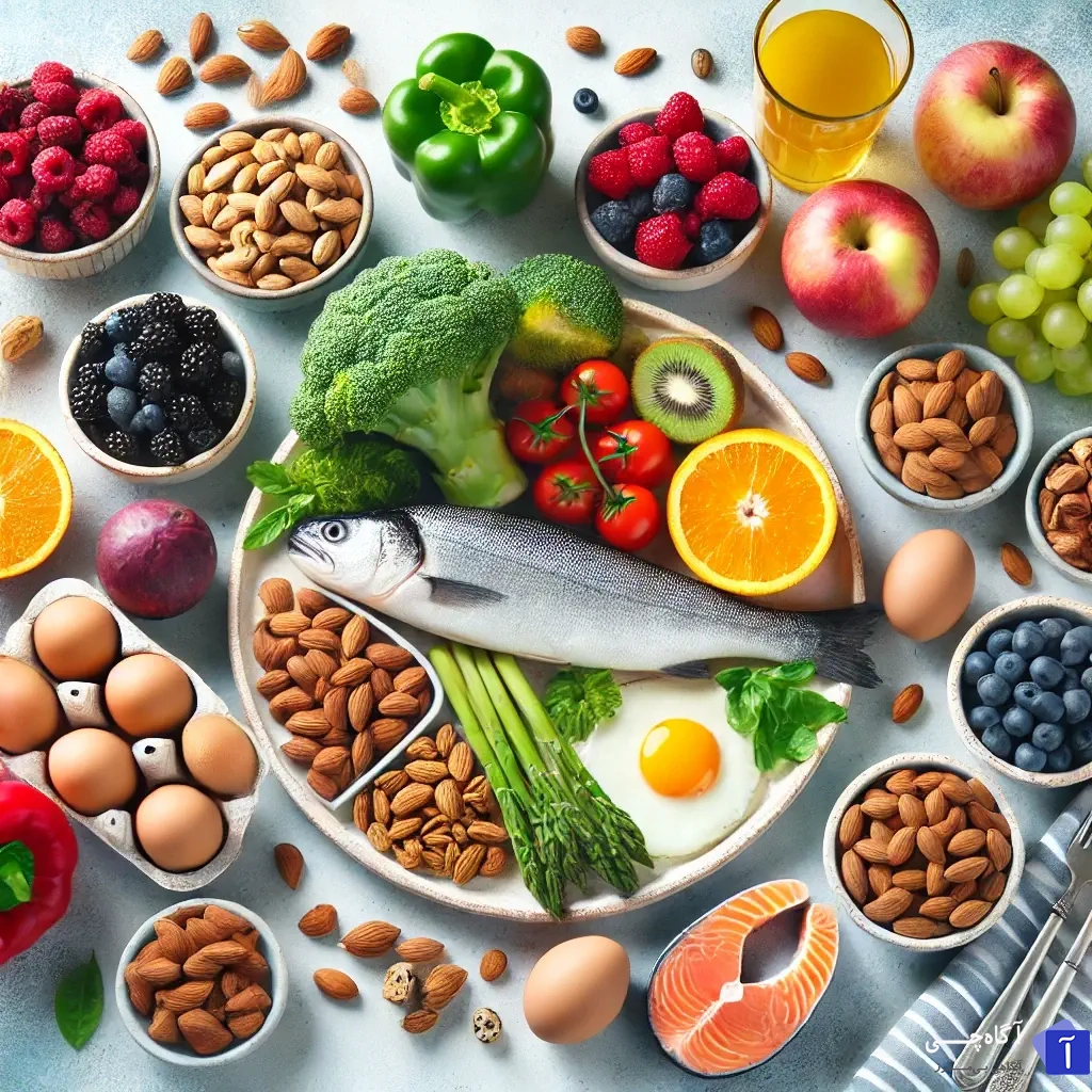 مصرف مواد غذایی سرشار از پروتئین مانند تخم مرغ، مرغ، ماهی و لبنیات می‌تواند به بازسازی سریع تر موها و بهبود وضعیت کلی پوست سر کمک کند.