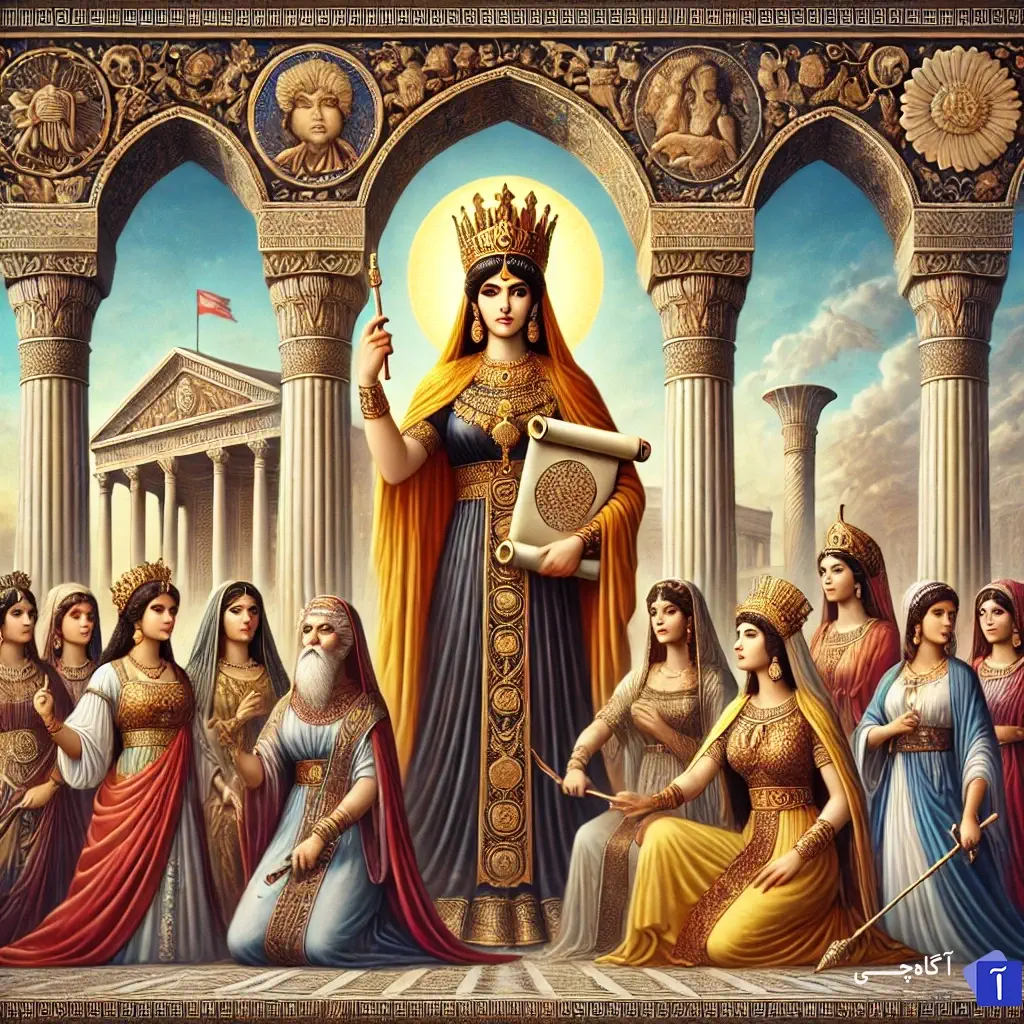 در شاهنشاهی هخامنشی، زنان جایگاه ویژه ای داشتند