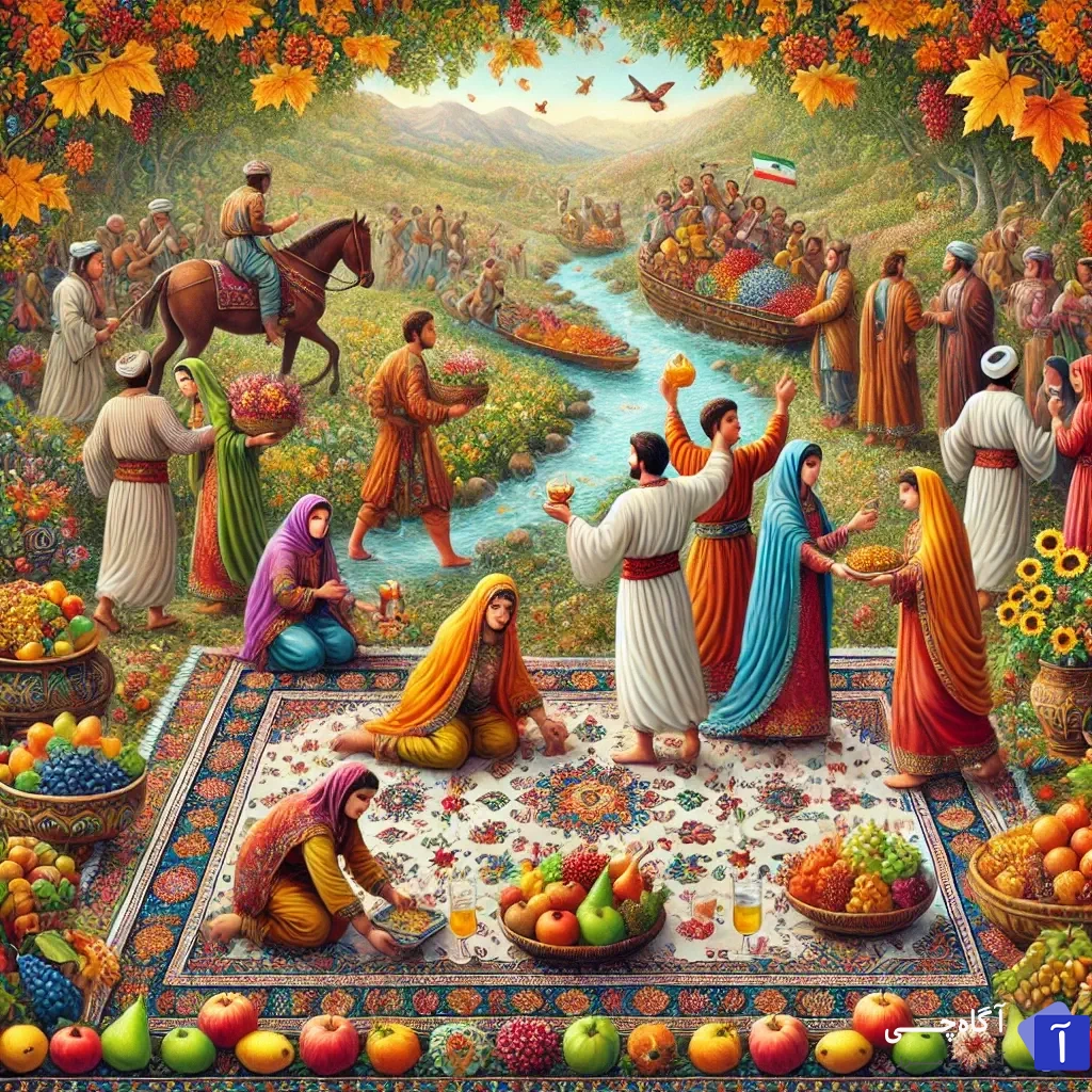 یکی از معروف ترین و پرطرفدارترین جشن ها، جشن مهرگان در ایران باستان است. این جشن که در آغاز پاییز و زمان برداشت محصولات برگزار می‌شد، به تقدیر از ایزد مهر و نیروهای دوستی و محبت اختصاص داشت.