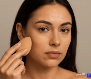 ماسیدن کرم پودر روی صورت یکی از دغدغه های مهم است.